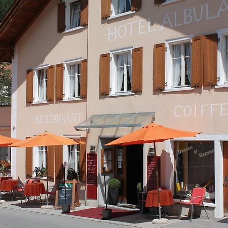 Hotel Albula Bergün Exterior foto