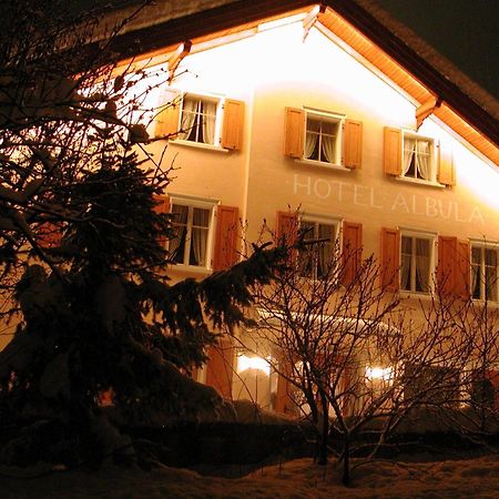 Hotel Albula Bergün Exterior foto
