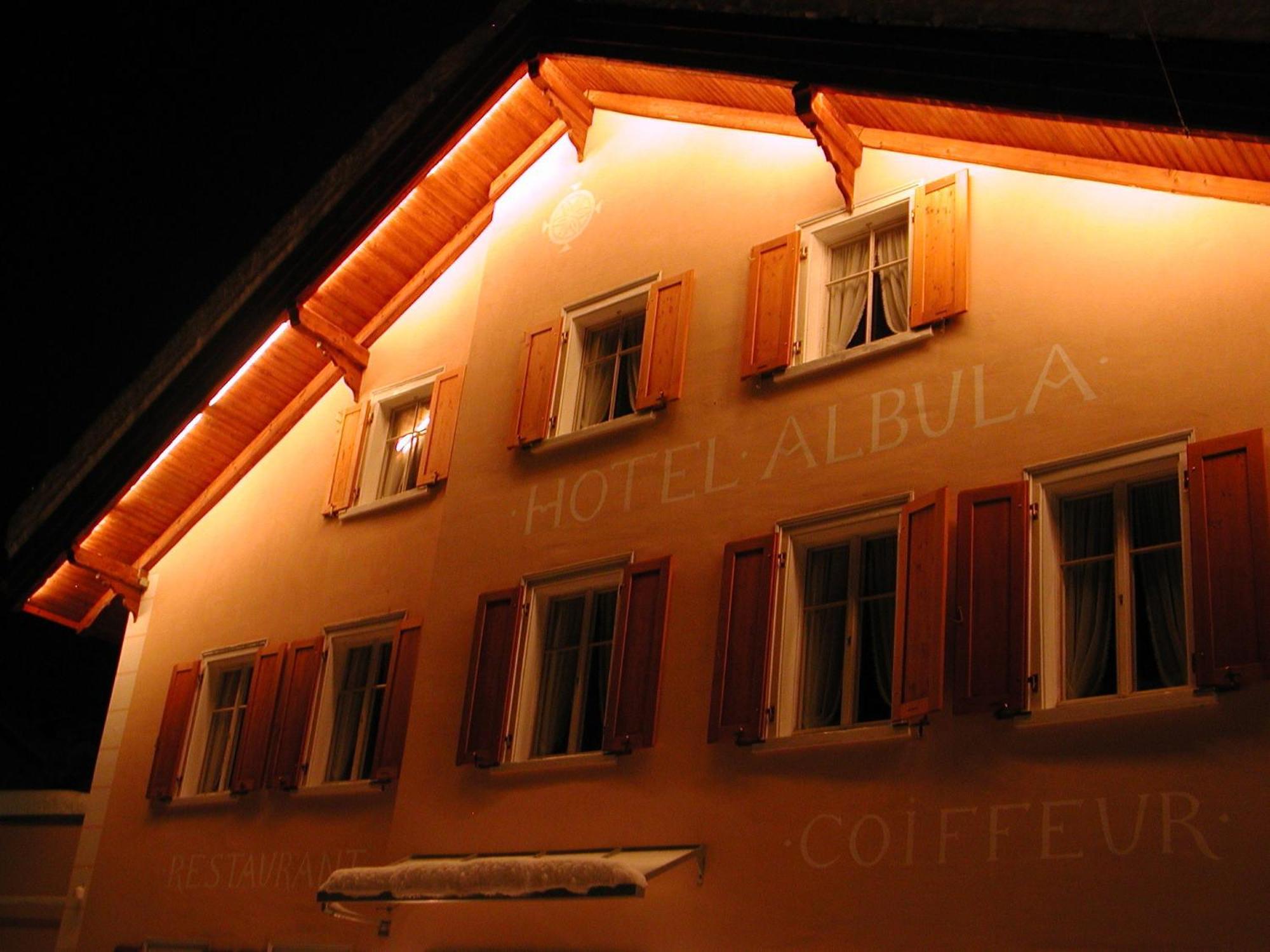 Hotel Albula Bergün Exterior foto