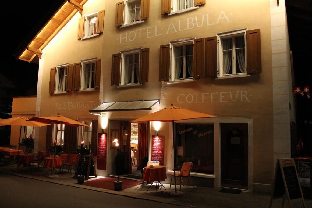 Hotel Albula Bergün Exterior foto